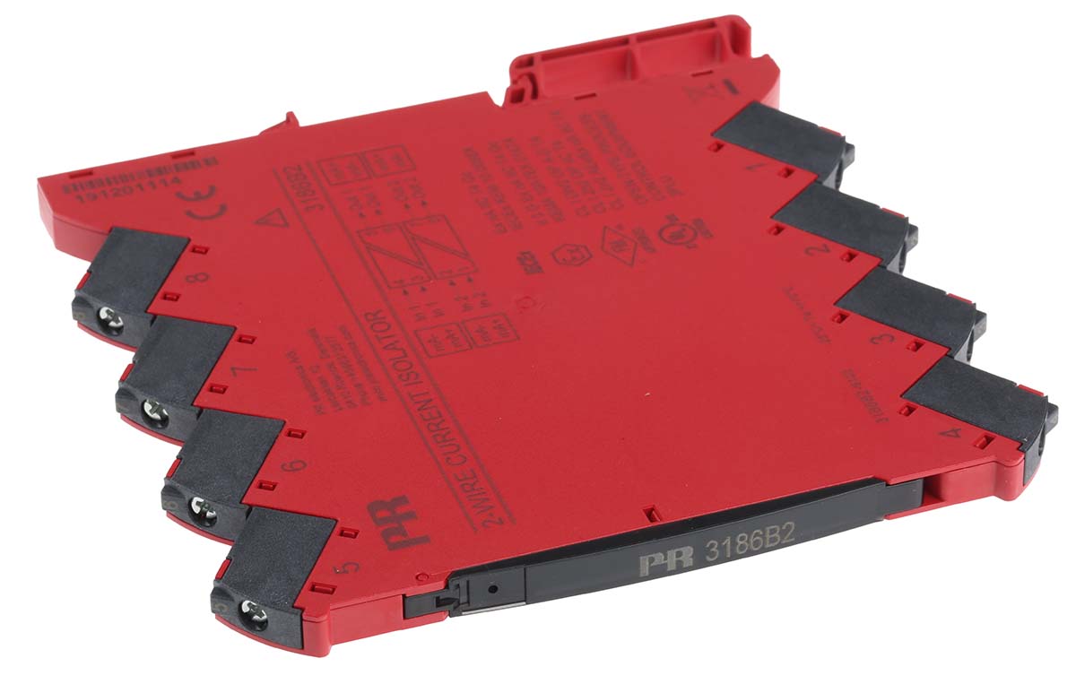 PR Electronics 3 Series Signal Conditioner, Current Input, Current Output, 35V dc, 6 V dc Supply, IECEx/ATEX