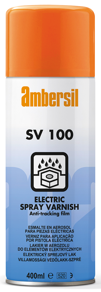 Ambersil Red Acrylic Resin Electrical Spray for Transformer, Motor Manufacturing, Motor Repair, Refurbishment,