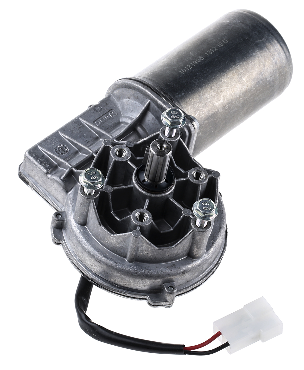 DOGA Brushed Geared DC Geared Motor, 28 W, 24V dc, 3 Nm, 85rpm, 12 mm Shaft Diameter