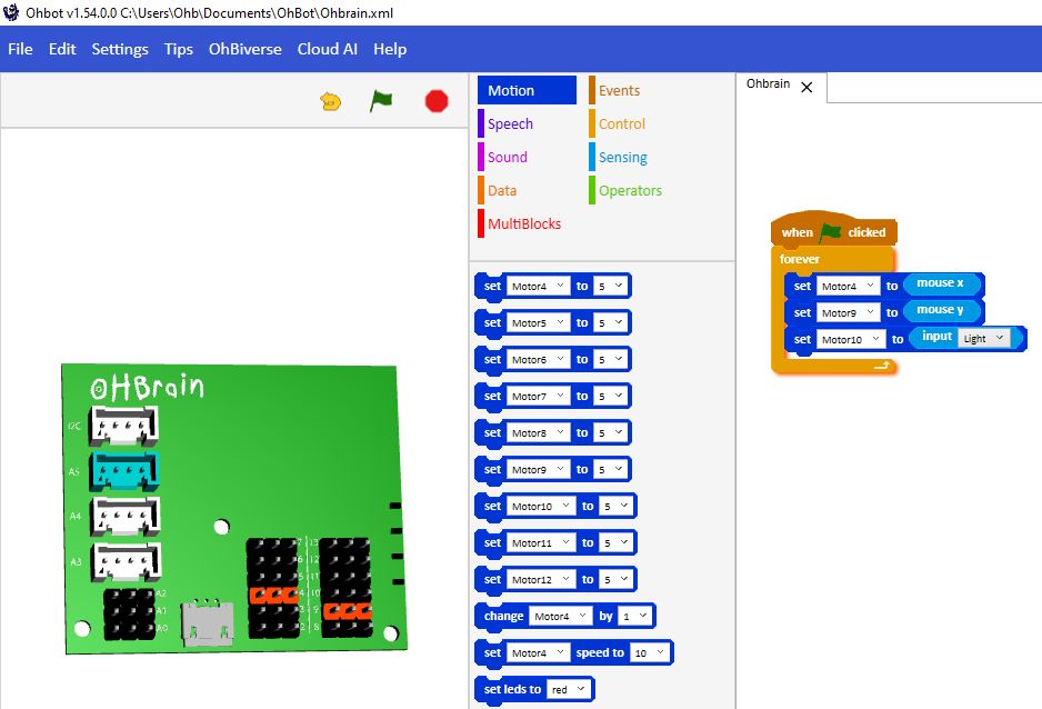 319 Ohbot  Controller