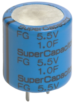 KEMET 0.47F Supercapacitor -20 → +80% Tolerance, Supercap FG 5.5V dc, Through Hole