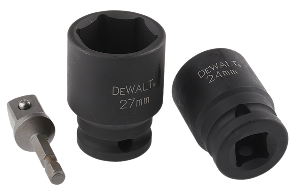 dt7507r-gb DeWALT 10 → 27mm, 1/2 in Drive Impact Socket