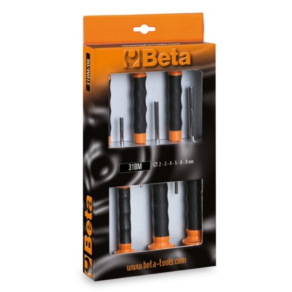 BETA 6-Piece Punch Set, 235 mm Overall