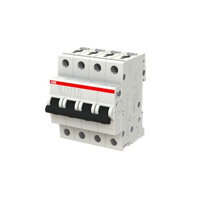 ABB S204L MCB, 4P, 20A Curve C, 400V AC, 6 kA Breaking Capacity