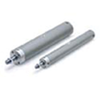 SMC Pneumatic Piston Rod Cylinder - CG1 Series