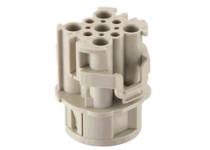 HARTING Heavy Duty Power Connector Insert, 16A, Female, Han F+B Series, 4+4 Contacts