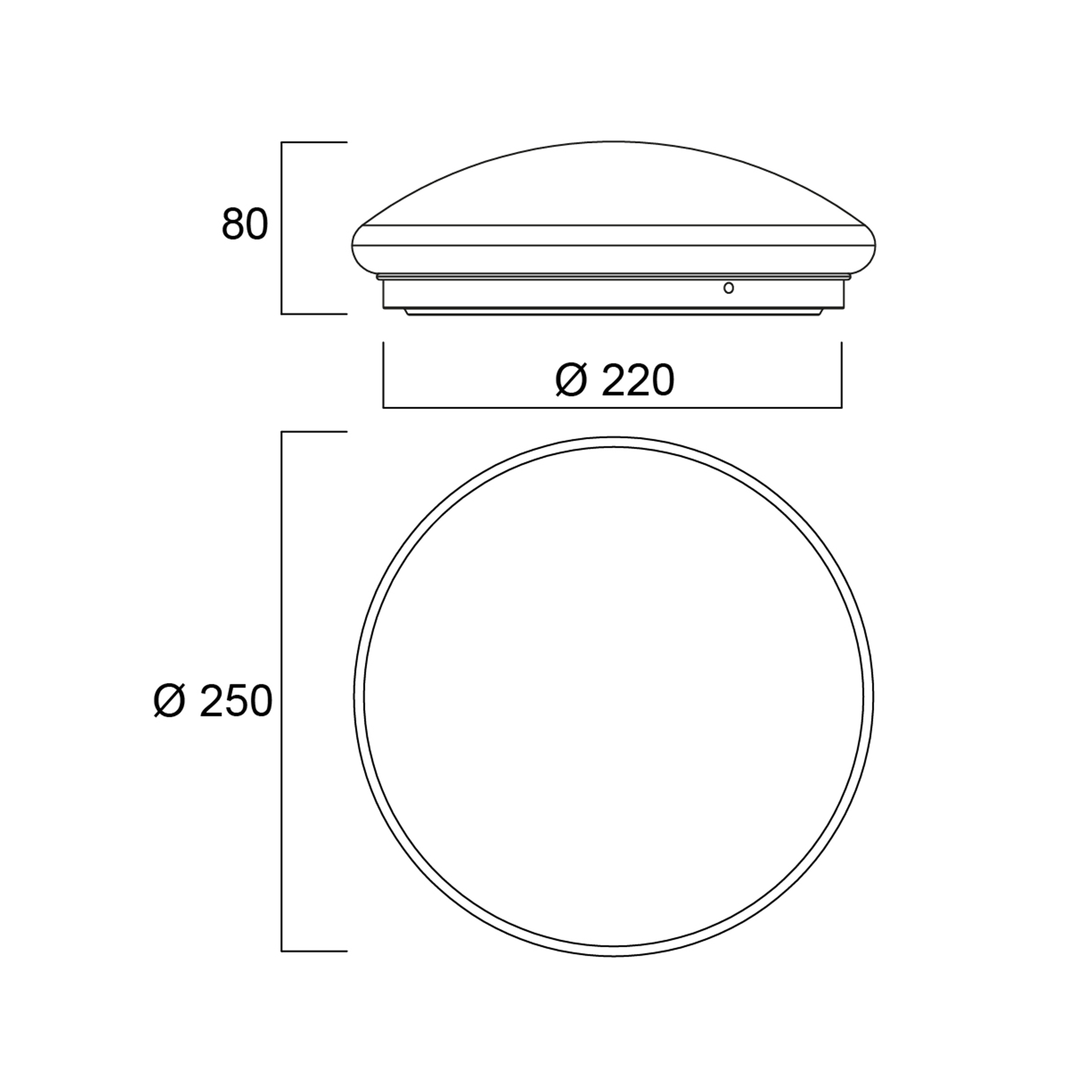 43426 Sylvania LED Bulkhead Light, 12 W, 220-240, IP44