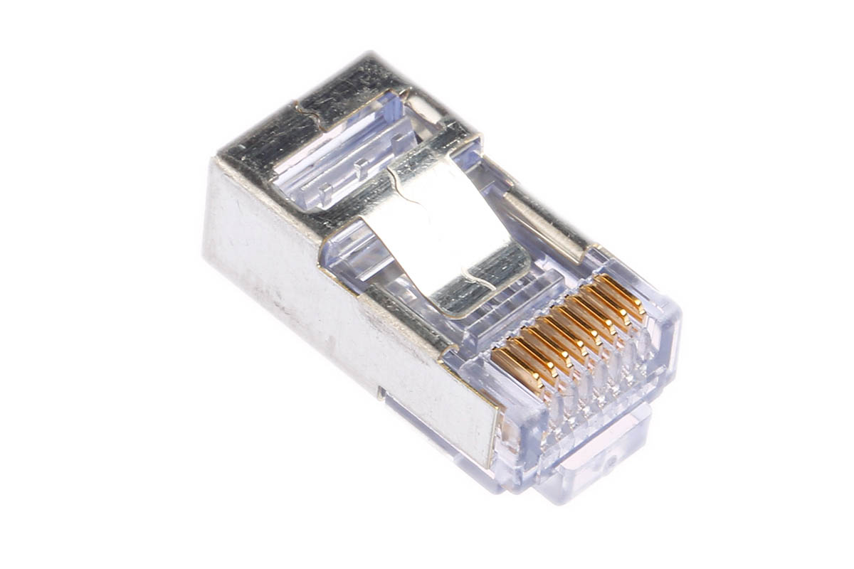 32-2098ul Cinch 32 Series RJ45 Connector Male, Cable, Cat5e Shielded Straight 1 Port 8 Way
