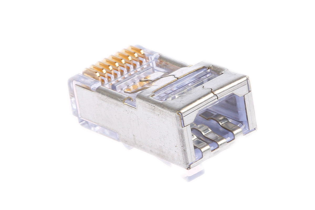 32-2098ul Cinch 32 Series RJ45 Connector Male, Cable, Cat5e Shielded Straight 1 Port 8 Way