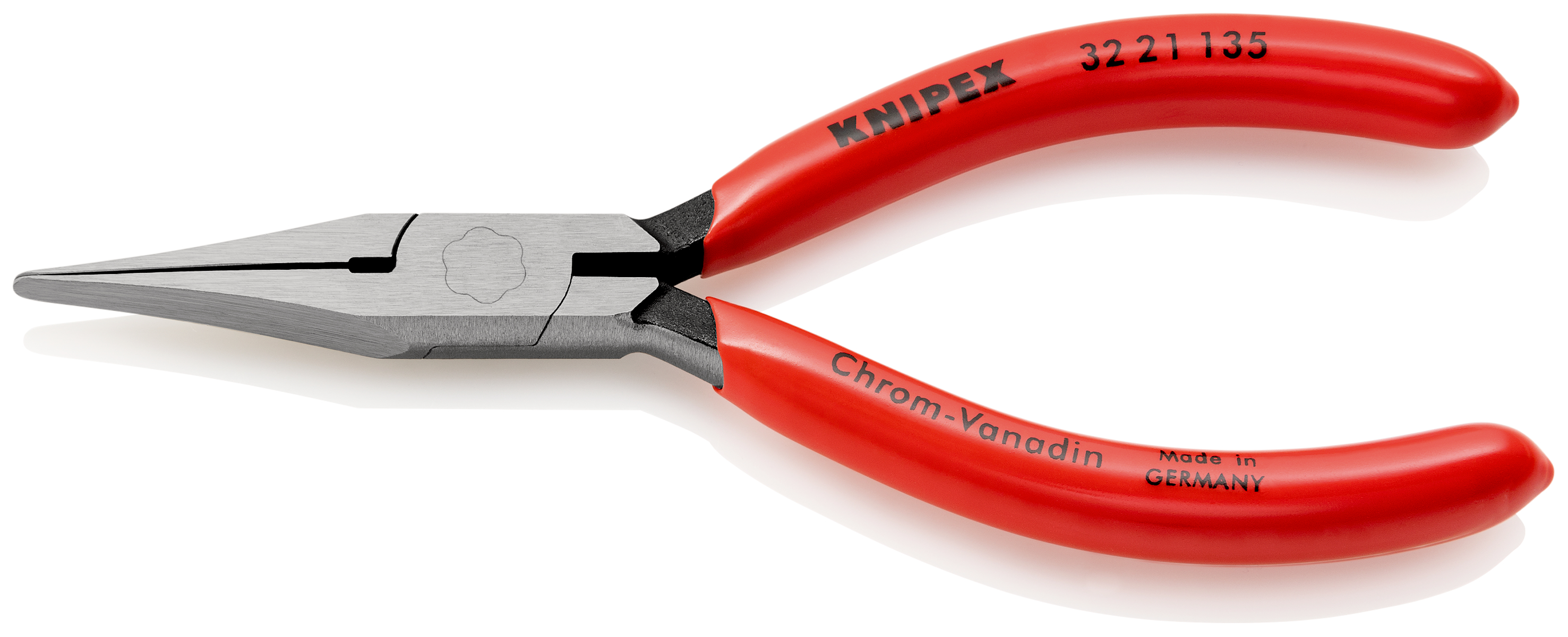Knipex 32 21 1-Piece Long Nose Plier, 135 mm Overall, 34mm Jaw
