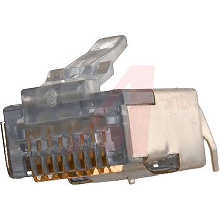 Cinch 32 Series RJ45 Connector Male, Cable, Cat5e Shielded Straight 1 Port 8 Way