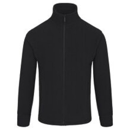Orn 3200 Black 100% Polyester Unisex Zip Fleece Jacket L