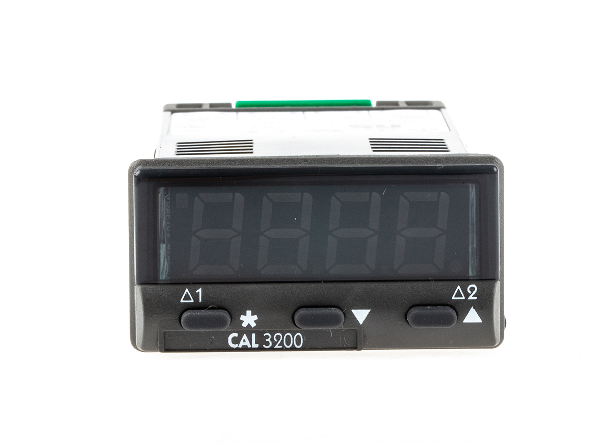 CAL 3200 Panel PID Temperature Controller, 2 Output Relay, SSR 264V ac Temperature Control