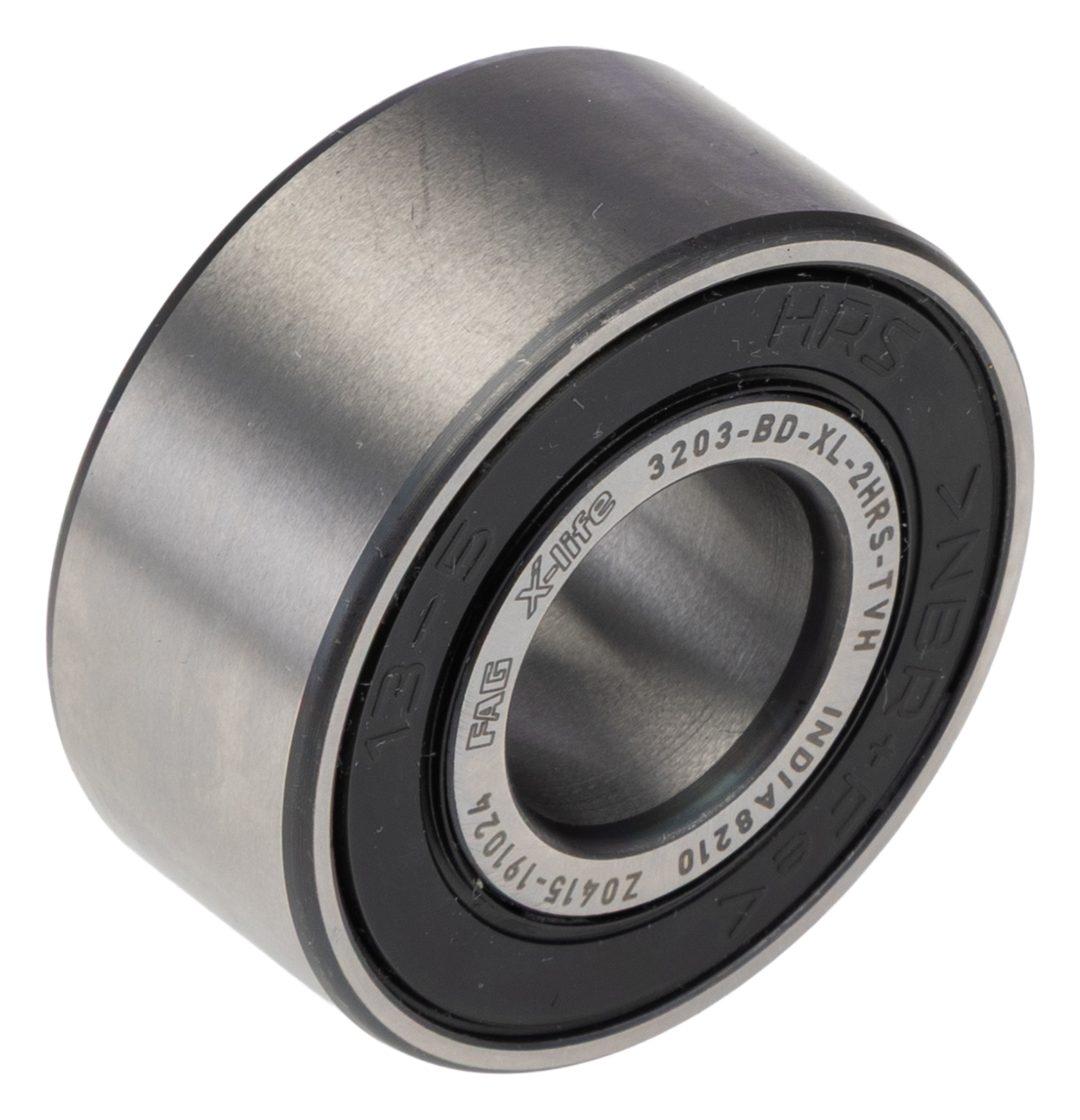 FAG 3203-BD-XL-2HRS-TVH 2 Row Ball Bearing - 17 mm ID, 40 mm OD 17.5 mm Race Width