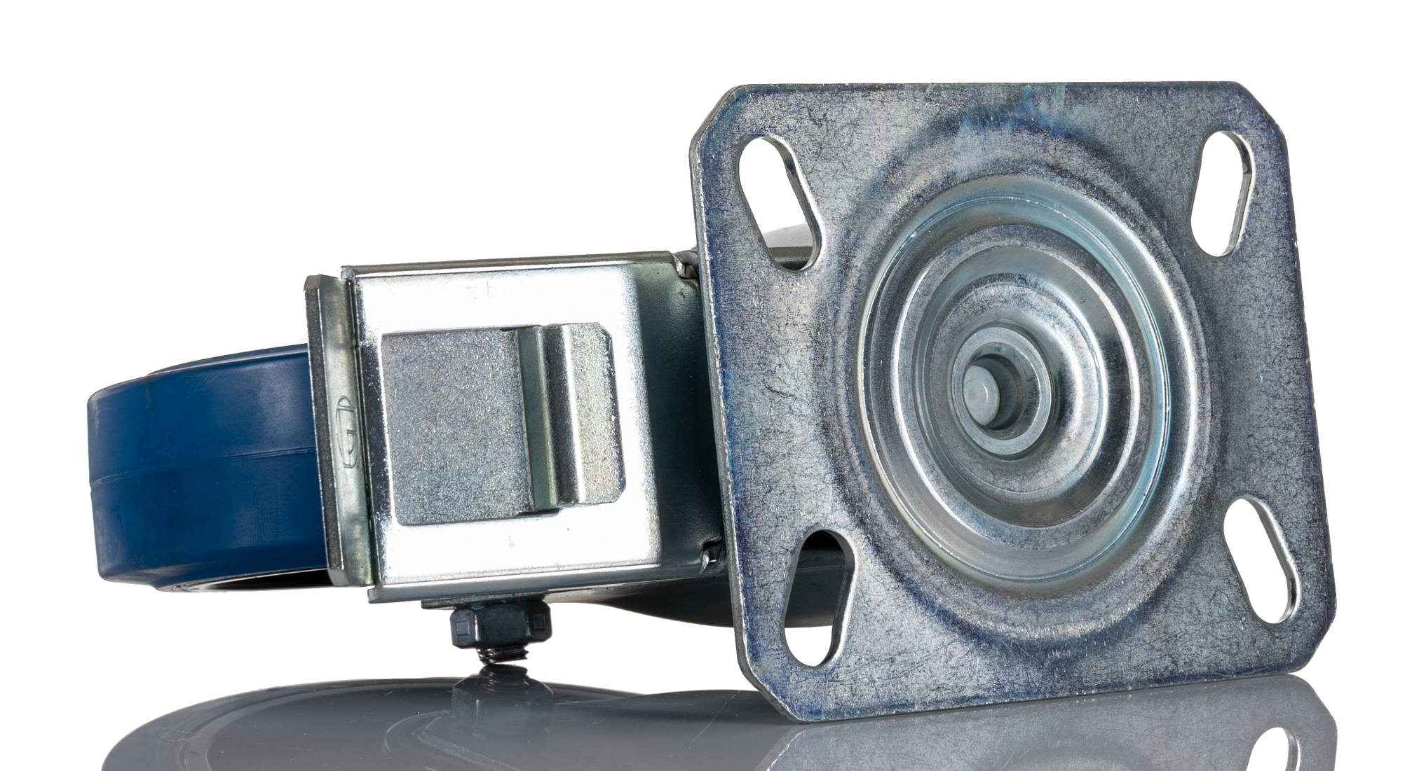 32067b-fr LAG Braked Swivel Castor, 200 kg Capacity, 150 mm Wheel