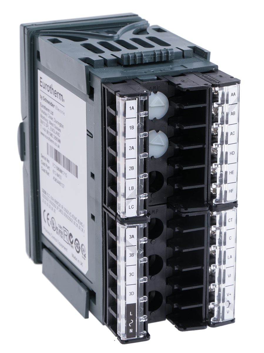 3208ccvhrrdxr Eurotherm 3200 Panel PID Temperature Controller, 4 Output Relay 264V ac On-Off
