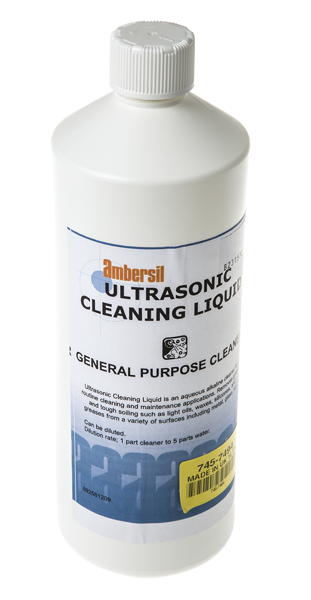Ambersil 1 L Bottle Ultrasonic Cleaning Fluid