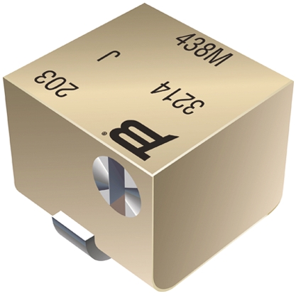 50 kΩ, Surface Mount Trimmer Potentiometer, J-Hook 0.25 W Side Adjust Bourns, 3214