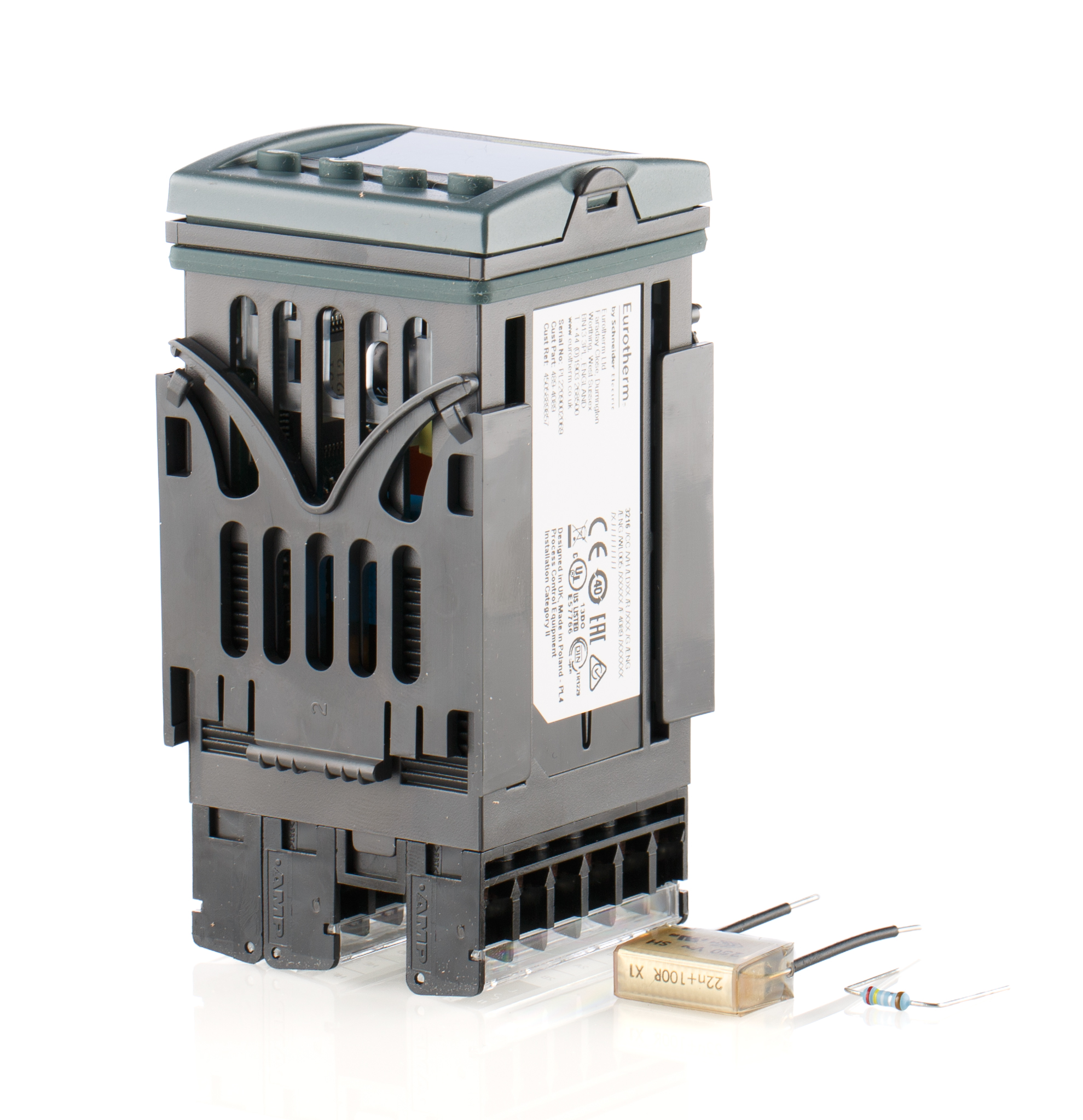 Eurotherm 3200 Panel PID Temperature Controller, 3 Output Logic, Relay 264V ac On-Off