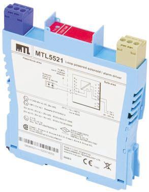 mtl7787 2 Channel Barrier with Analogue Output, 27 V dc max, 93mA max
