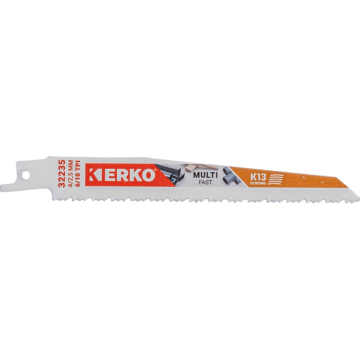 ERKO, 10 Teeth Per Inch Multi Material 150 mm