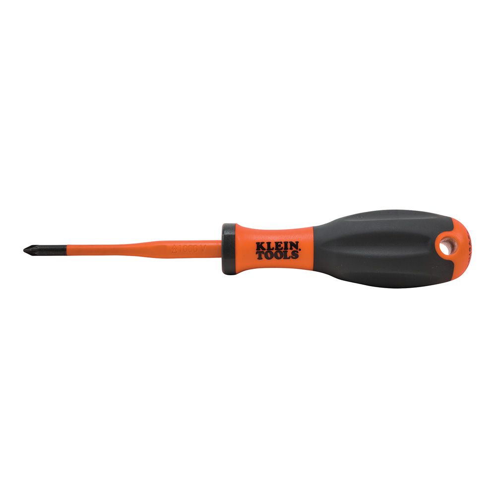 Klein Tools Insulated, PZ1 Tip, 80 mm Blade VDE/1000V Approved, 180 mm Overall