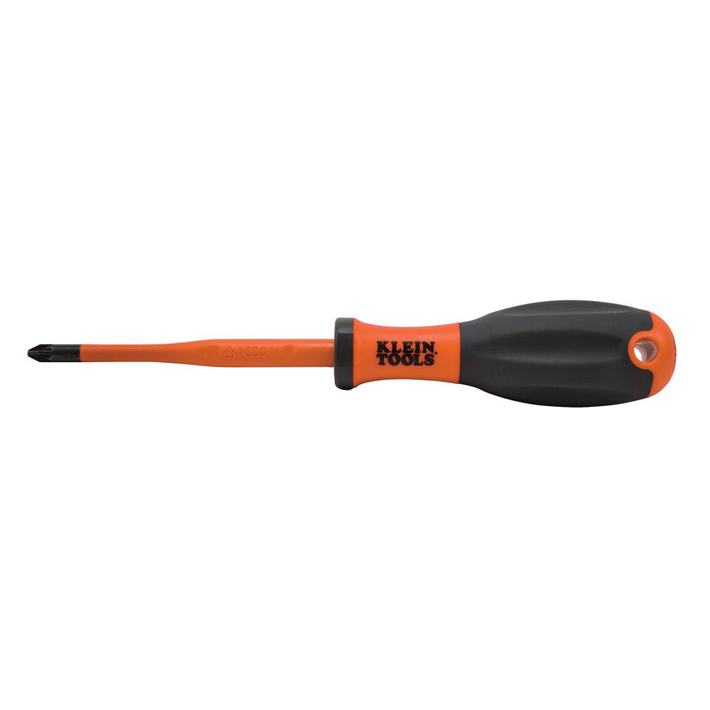 Klein Tools Insulated, PZ2 Tip, 100 mm Blade VDE/1000V Approved, 210 mm Overall