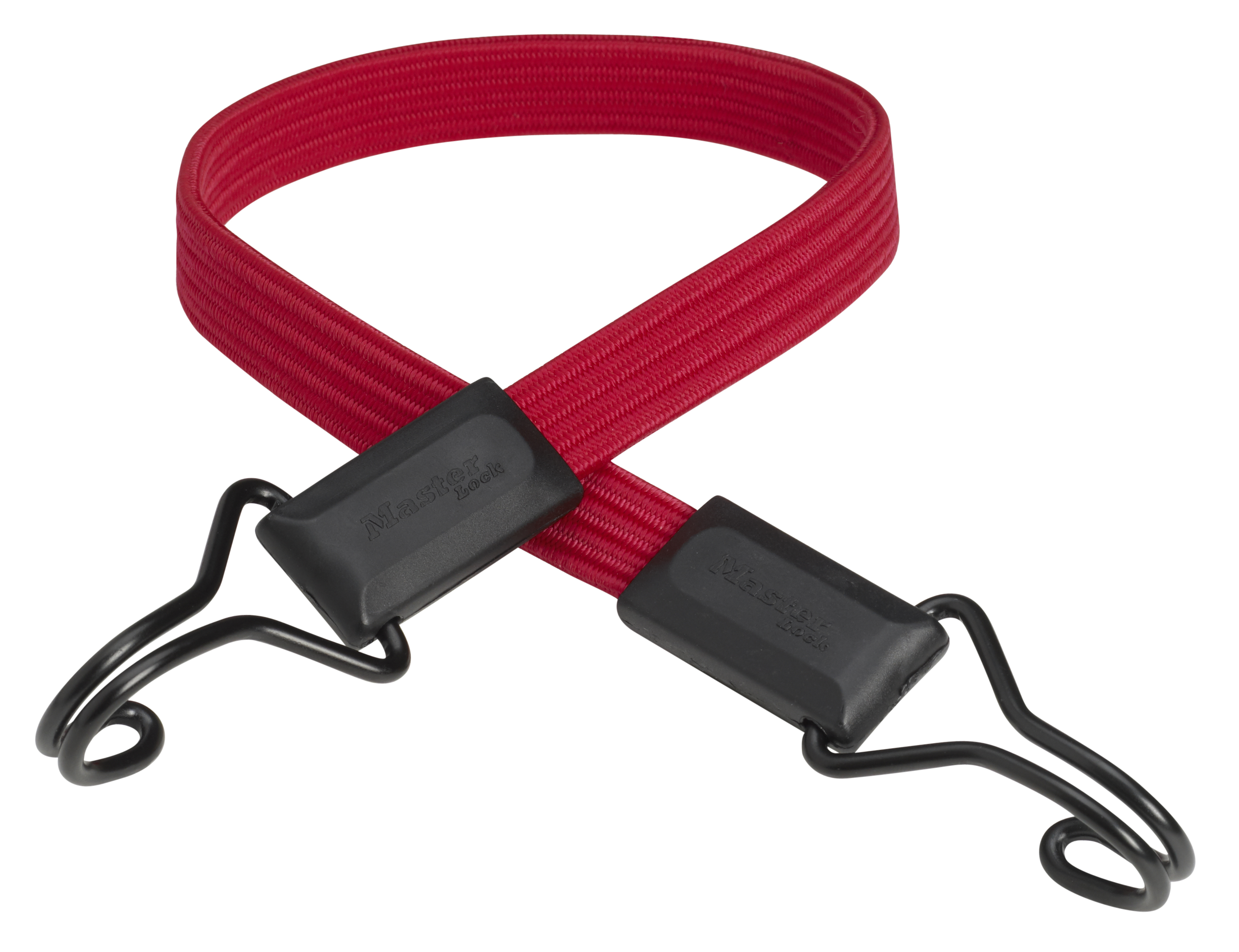 Master Lock 2 Hooks Bungee Cord, 0.6 m Long, 18 mm Diameter