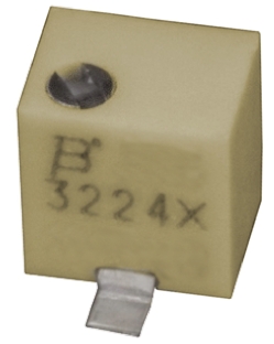 200 Ω, Surface Mount Trimmer Potentiometer, Gull Wing 0.25 W Top Adjust Bourns, 3224