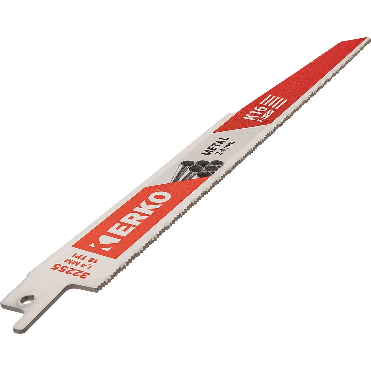 ERKO, 1.4 Teeth Per Inch Metal, Polyvinyl Chloride, Wood, Plastic 228 mm