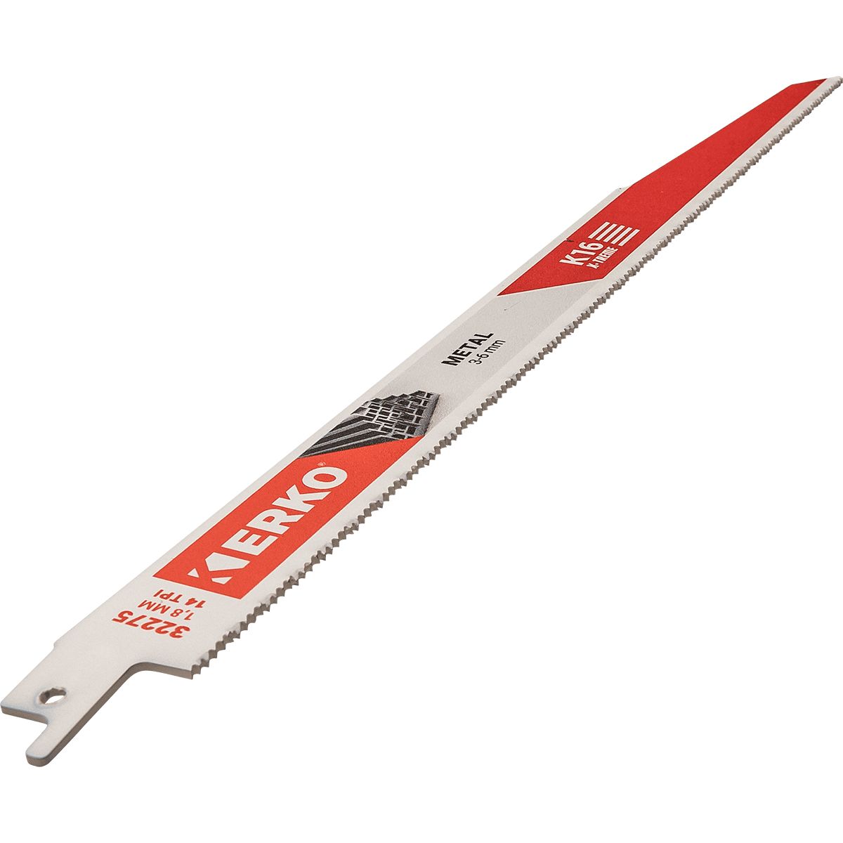 ERKO, 1.8 Teeth Per Inch Plastic, Metal, Polyvinyl Chloride, Wood 300 mm