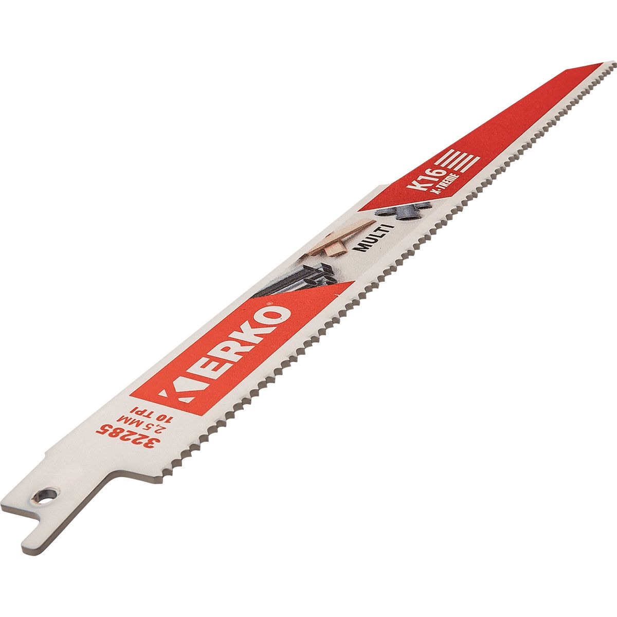 ERKO, 2.5 Teeth Per Inch Metal, Polyvinyl Chloride, Plastic, Wood 228 mm