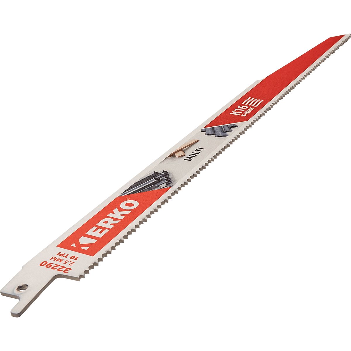 ERKO, 2.5 Teeth Per Inch Plastic, Wood, Metal, Polyvinyl Chloride 300 mm