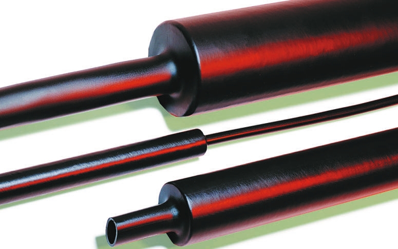 HellermannTyton Halogen Free Heat Shrink Tubing, Black 95 mm Sleeve Dia. x 1m Length 4:1 Ratio, TREDUX-MA47 Series