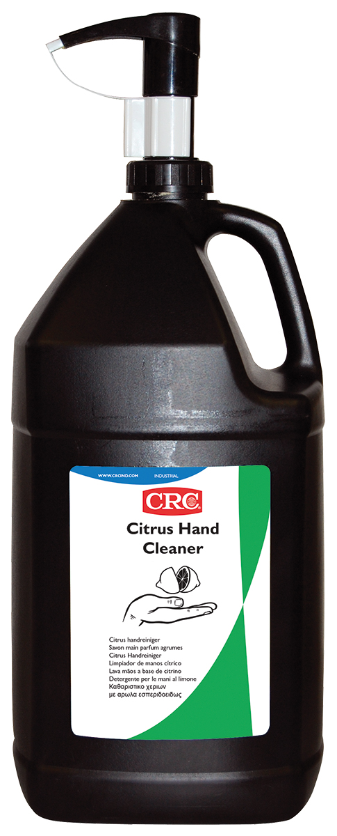 CRC Citrus Citrus Handcleaner Hand Cleaner Anti-Bacterial - 3.8 L Pump Bottle
