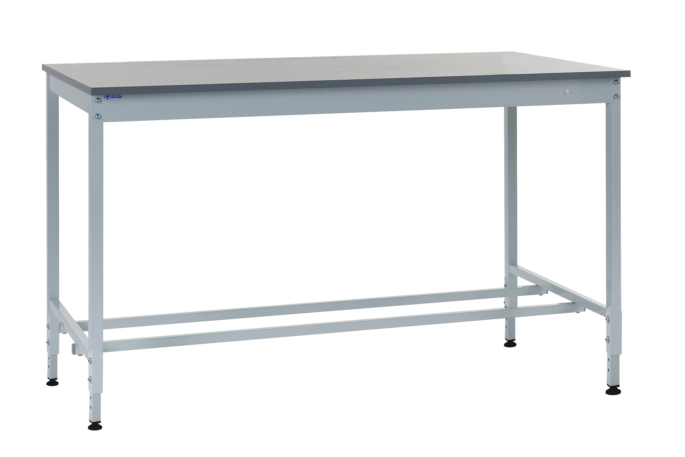 RS PRO Portable Workbench, 300kg Max Load Adjustable Height, 600 mm x 1500mm x 840 mm