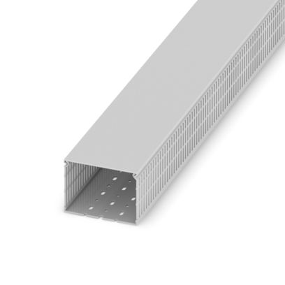 Phoenix Contact CD Grey - Open Slot, W120mm x D80 mm, L2 m, Polyvinyl Chloride