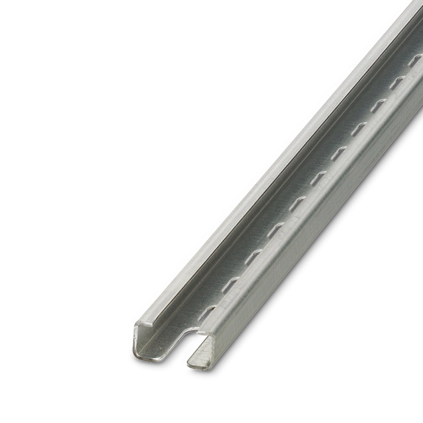 Phoenix Contact Steel Perforated Barrier Strip DIN Rail, 2 m x 30mm x 15 mm