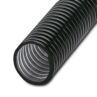 Phoenix Contact 10 m Black Cable Cover in Steel, 38 mm ID