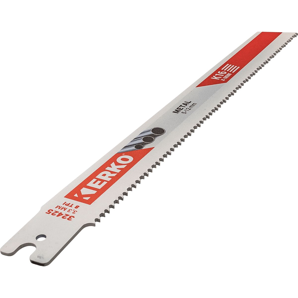 ERKO, 8 Teeth Per Inch Steel 250 mm 25