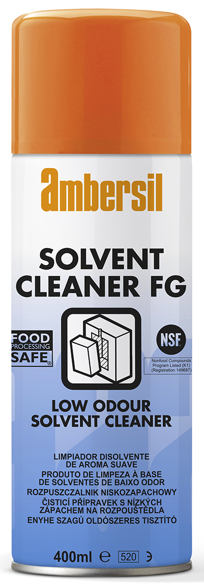Ambersil 400 ml Aerosol Solvent Cleaner, Removes Steel Tool Protective Coatings