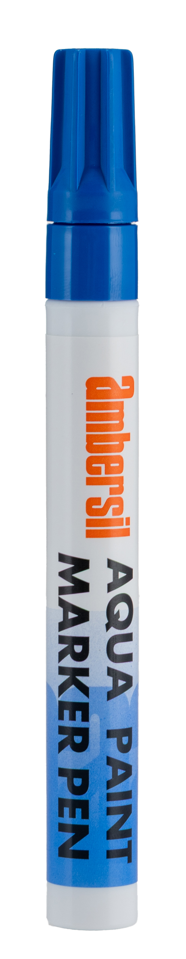 32496-ab Ambersil Blue 4.5 mm Paint Marker Pen for use with Glass, Metal, Plastic