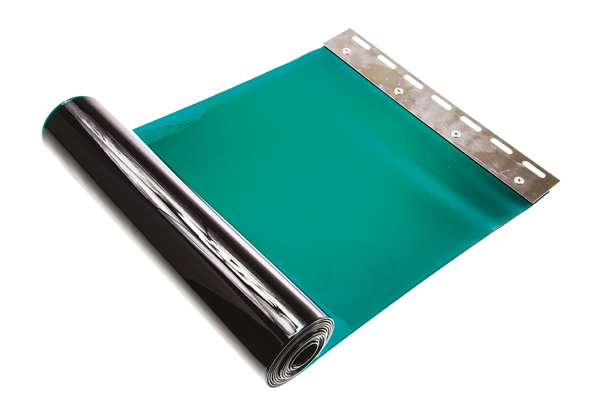 RS PRO Stainless Steel Welding Curtain 300 mm 2 m