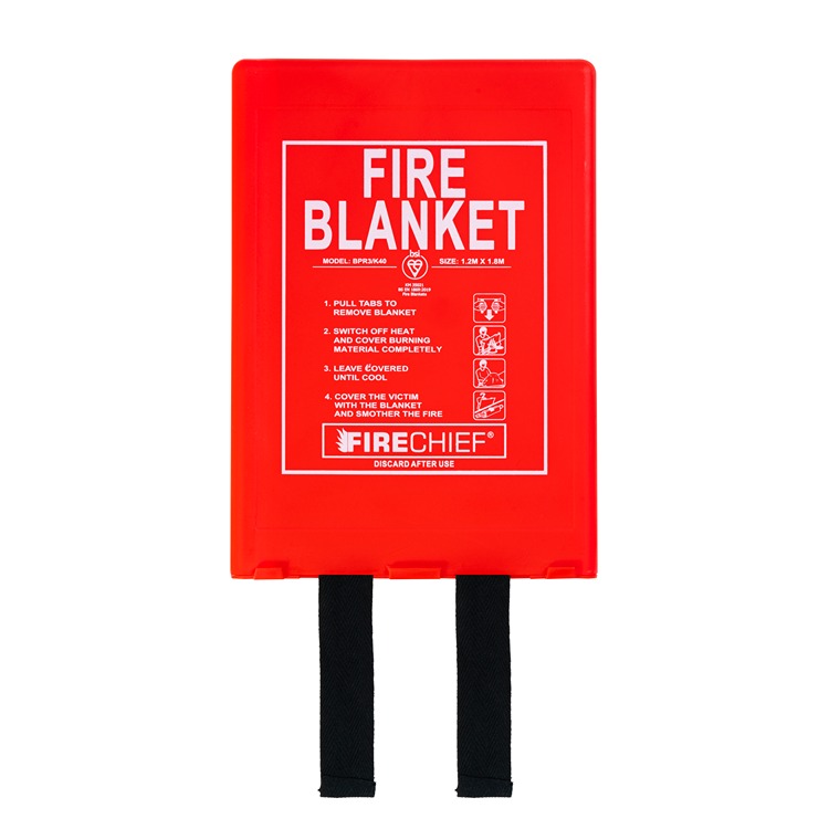 RS PRO Fibreglass Plastic Fire Blanket