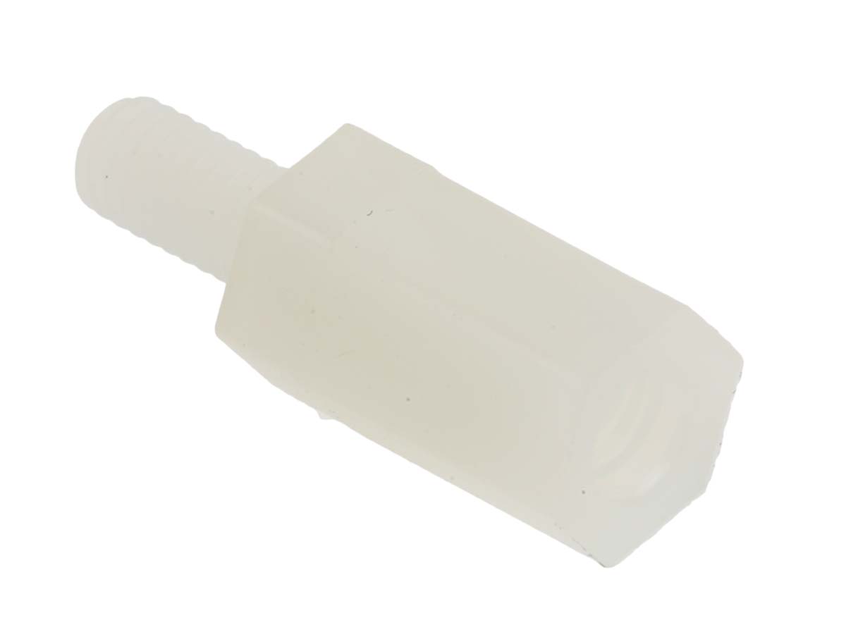 325-687 RS PRO M3 Standoff, 10 mm Body, 6 mm Stud, Polyamide 66