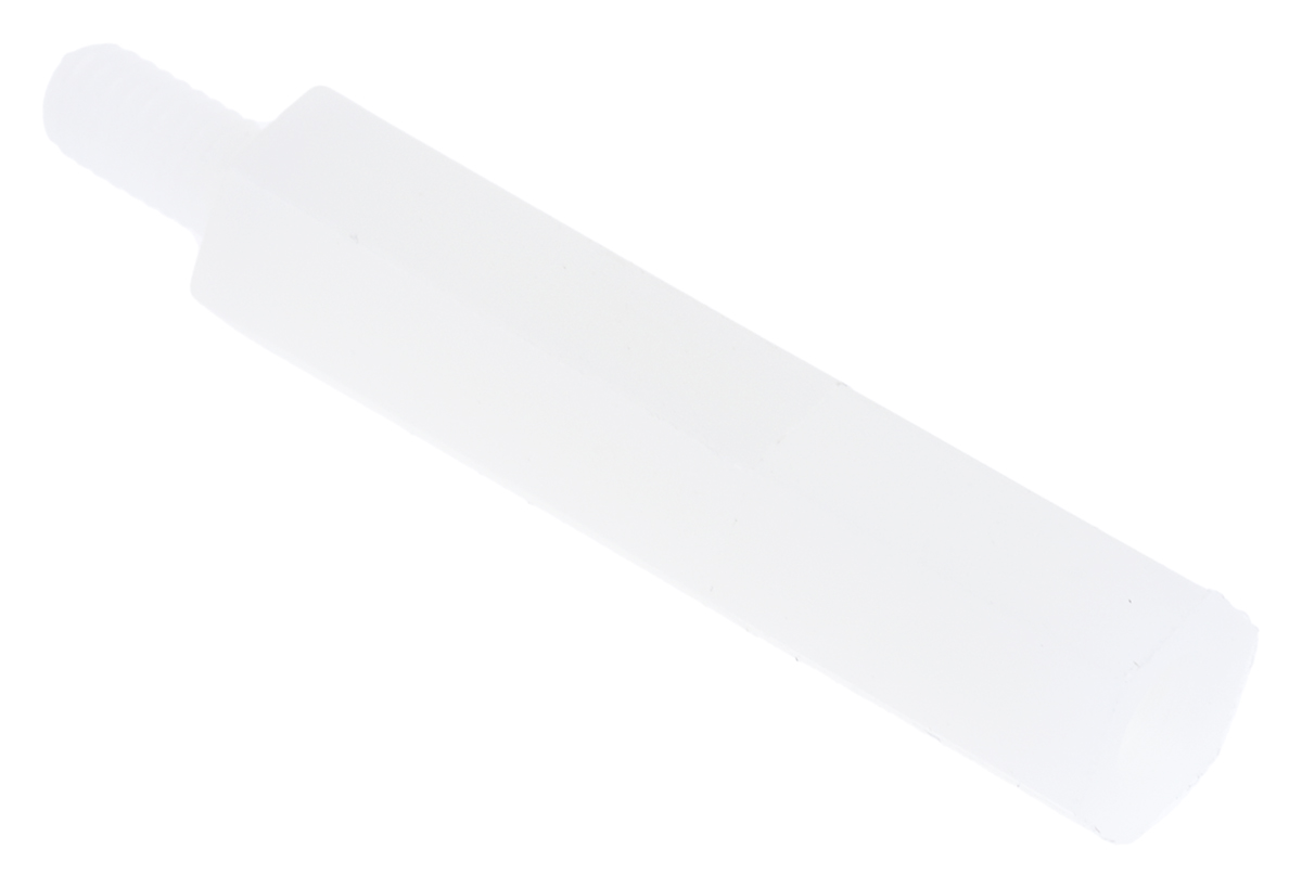 325-766 RS PRO M3 Standoff, 25 mm Body, 6 mm Stud, Polyamide 66