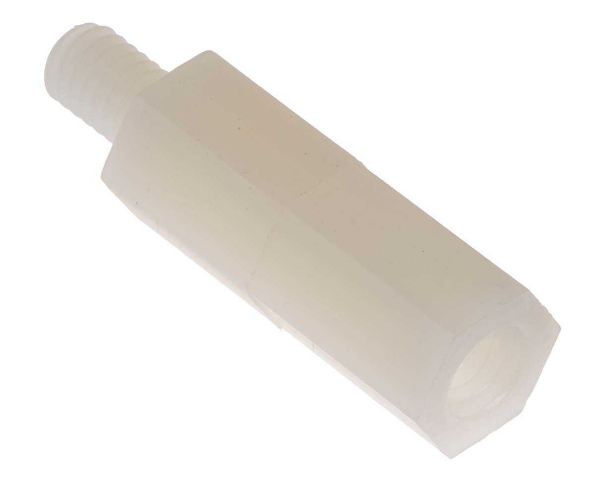325-794 RS PRO M4 Standoff, 19 mm Body, 6 mm Stud, Polyamide 66