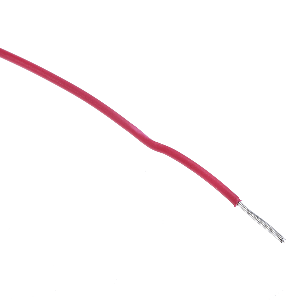 Alpha Wire Hookup Wire PVC Series Red Hook Up Wire, 24 AWG, 7, 30 m, Polyvinyl Chloride, 3250 RD005