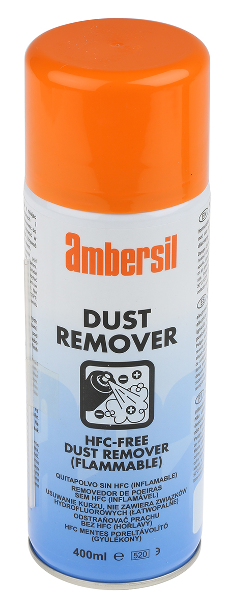 Ambersil 32504-AB High Power Dust Remover Air Duster, 400 ml Flammable