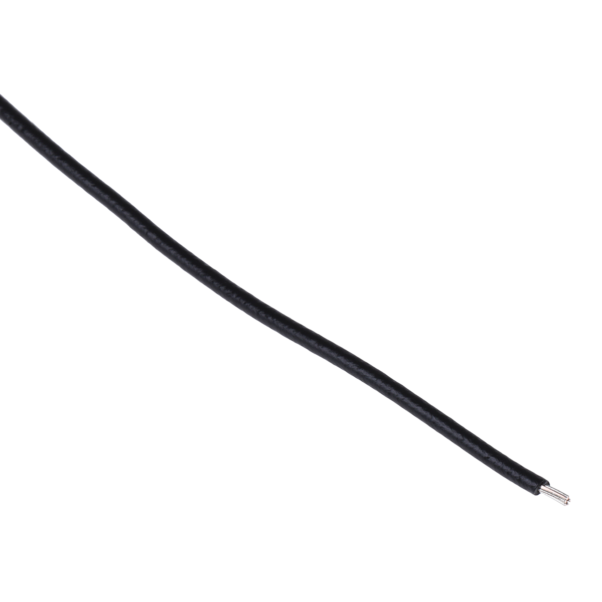 Alpha Wire Hookup Wire PVC Series Black Hook Up Wire, 22 AWG, 7, 30 m, Polyvinyl Chloride, 3251 BK005